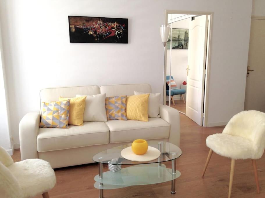 #28 1 Bdr Flat Ac Balcony Hper Central 10Mins To Beach & Old Town Nice Ngoại thất bức ảnh